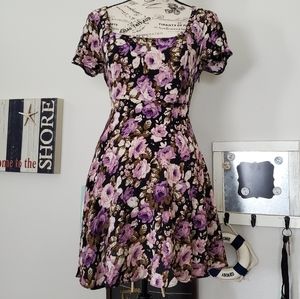 Anthropologie | Kimchi Blue Floral Dress Size M